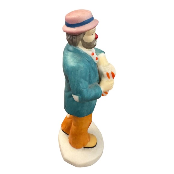 Vintage Emmett Kelly Jr. Flambro Clown Figurine – Popcorn – EKJ Collection - Picture 3 of 7